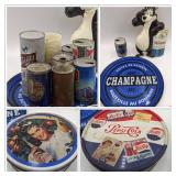 Vintage Bear and Soda Collectibles-