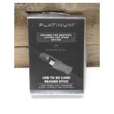Platinum™ - UHS-I USB 3.2 Gen 1 Memory Card Reader - Black