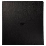 RCA - Indoor Flat Amplified HDTV Antenna - Black
