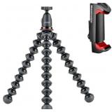 JOBY - GorillaPod 1K SMART Kit Tripod - Black/Red/Charcoal