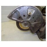 Wacker Gas Concrete Saw Tested and Runs with Parts Saw