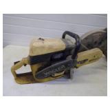 Wacker Gas Concrete Saw Tested and Runs with Parts Saw