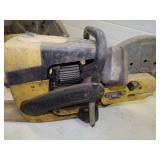 Wacker Gas Concrete Saw Tested and Runs with Parts Saw