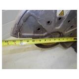 Wacker Gas Concrete Saw Tested and Runs with Parts Saw