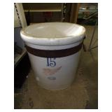 15 Gallon Red Wing Crock