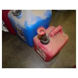 3 Plastic Gas Cans