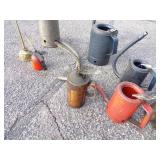 Large Oil Can Lot