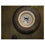 18 x8.5 -8 Wheel and 4 hole hub