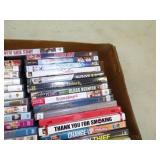 Box of DVD Movies