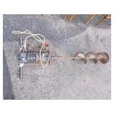 12V Ice Auger  7"