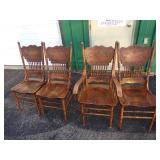 4 Wood Chairs