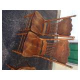4 Wood Chairs