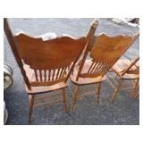 4 Wood Chairs