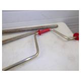 2 - 4 tine forks and Ice Auger