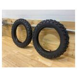 Set of Knobby Tires for Off Road Mini Dirt Bike (front or rear)