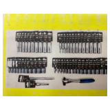 POWERBUILT 53 Piece 3/8" Drive Pro Socket Set (Tough Chrome Vanadium)