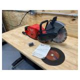 MILWAUKEE M18 FUEL ONE-KEY 18-Volt Lithium-Ion Brushless Cordless 9 in. Cut Off Saw (Tool-Only)