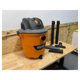 RIDGID 12 Gal. 5.0-Peak HP NXT Wet/Dry Shop Vacuum with Filter, Hose and Accessories