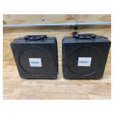 ADT Pro Lot of 2-  8" Vacuum Glass/Granite Suction Cups with Metal Handles