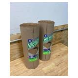 PRATT RETAIL SPECIALTIES Lot of 2-  18 in. x 25 ft. Self Stick Single Face Rolls