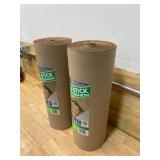 PRATT RETAIL SPECIALTIES Lot of 2-  18 in. x 25 ft. Self Stick Single Face Rolls
