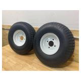 LOADSTAR Lot of 2- 5.70x8 Trailer Tires & Painted Rim, Load Range B