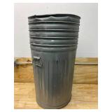 BEHRENS Lot of 5-  Galvanized Steel Utility Trash Can, 20 Gal.