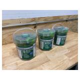 HITACHI Lot of 3 Buckets of- #8 x 2-1/2-in Collated Deck Screws 800-#2 Square/Flat Heads (approximately 800 nails/bucket)