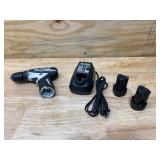 MAKITA FD02 Cordless Drill with 2 Batteries and Charger