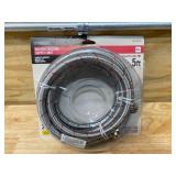 EVERBILT 3/4 in. FIP x 3/4 in. FIP x 60 in. Stainless Steel Washing Machine Hose Set
