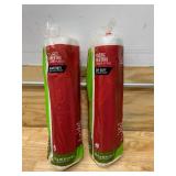 ACE Lot of 2-  10 ft. W X 25 ft. L X 4 mil T Polyethylene Plastic Sheeting