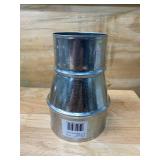 IMPERIAL Lot of 12-  4-in dia x 3-in dia Duct Reducers