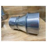 IMPERIAL Lot of 12-  4-in dia x 3-in dia Duct Reducers