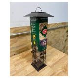 PERKY-PET Wild Bird 2 lb Metal/Plastic Bird Feeder 6 ports