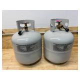 Lot of 2-  20 lb. Propane Tanks