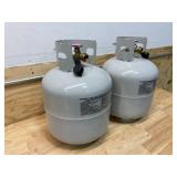 Lot of 2-  20 lb. Propane Tanks