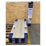SARATOGA COLLECTION Lot of 15+ Boxes of- 100% Waterproof Flooring in Blonde Oak (283+ sq. ft.)