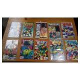 Ten Marvel Comics--- Wolverine