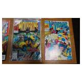 Ten Marvel Comics--- Wolverine