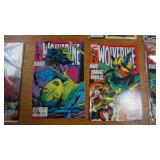 Ten Marvel Comics--- Wolverine