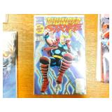 Seven Comic Books