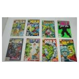 Eight Marvel Comic Books--The Incredible Hulk"