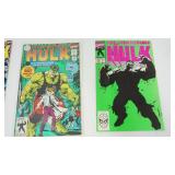 Eight Marvel Comic Books--The Incredible Hulk"