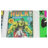 Eight Marvel Comic Books--The Incredible Hulk"