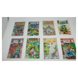 Eight Marvel Comic Books--The Incredible Hulk"