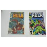 Eight Marvel Comic Books--The Incredible Hulk"
