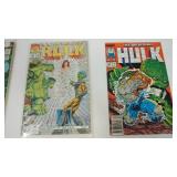 Eight Marvel Comic Books--The Incredible Hulk"