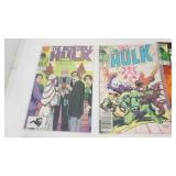 Ten Marvel Comic Books--"The Incredible Hulk"