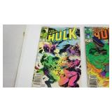 Ten Marvel Comic Books--"The Incredible Hulk"