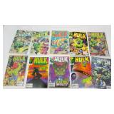 Ten Marvel Comic Books--"The Incredible Hulk"